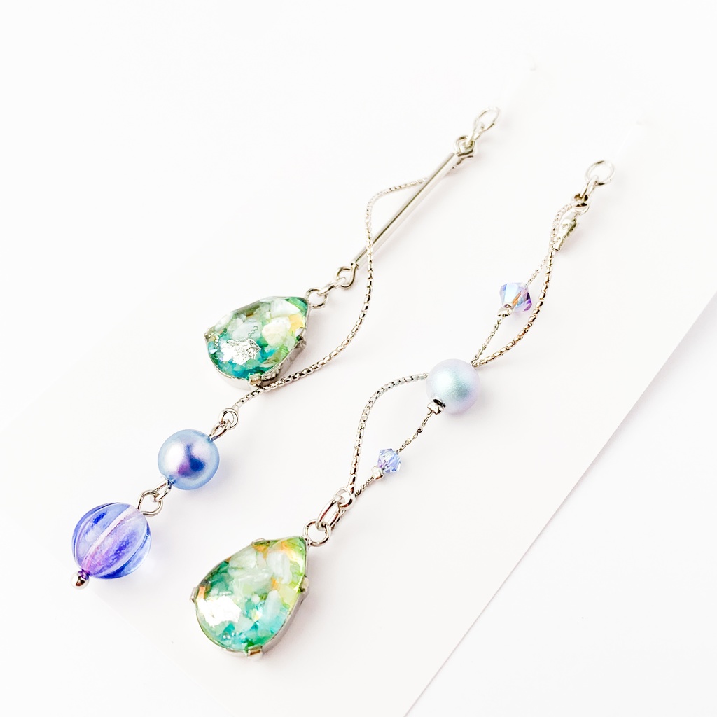 ワールドエンドイメージピアス・イヤリング【ブラスタ二次創作】