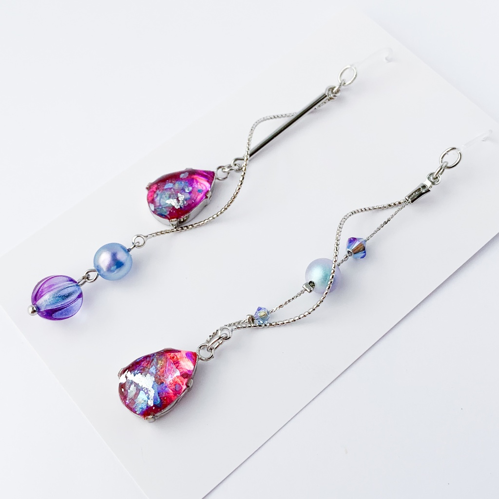 ワールドエンドイメージピアス・イヤリング【ブラスタ二次創作】