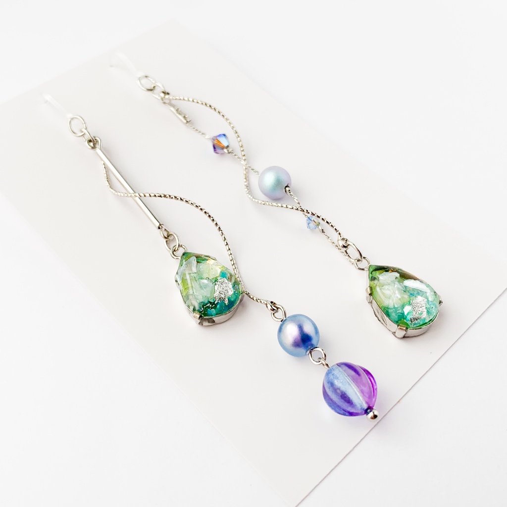 ワールドエンドイメージピアス・イヤリング【ブラスタ二次創作】