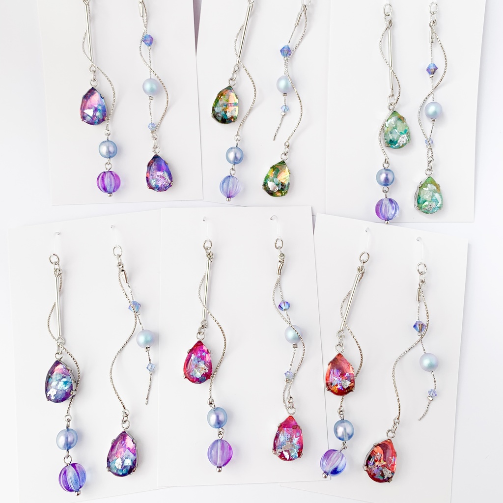 ワールドエンドイメージピアス・イヤリング【ブラスタ二次創作】