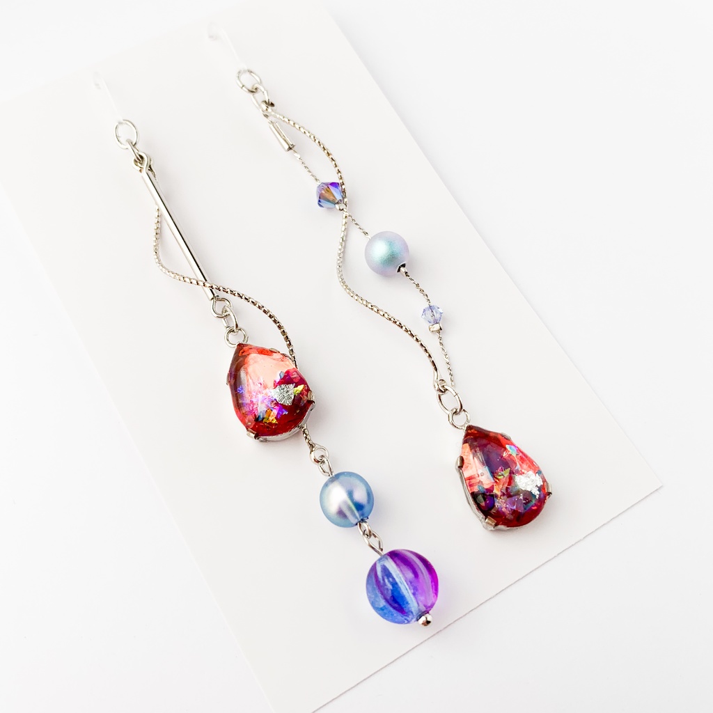 ワールドエンドイメージピアス・イヤリング【ブラスタ二次創作】