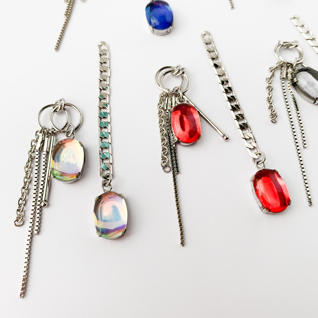 死神の決断イメージピアス・イヤリング【ブラスタ二次創作】