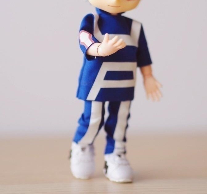 【ヒロアカ MHA】ねんどろいどどーる 刺繍Tシャツ体操服