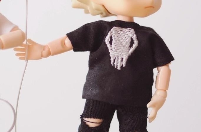 【ヒロアカ MHA】ねんどろいどどーる 刺繍Tシャツ体操服