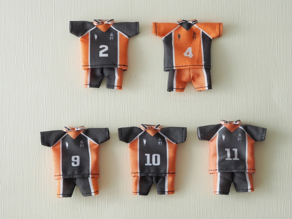 ねんどーる ハイキュー 烏野 ユニフォーム