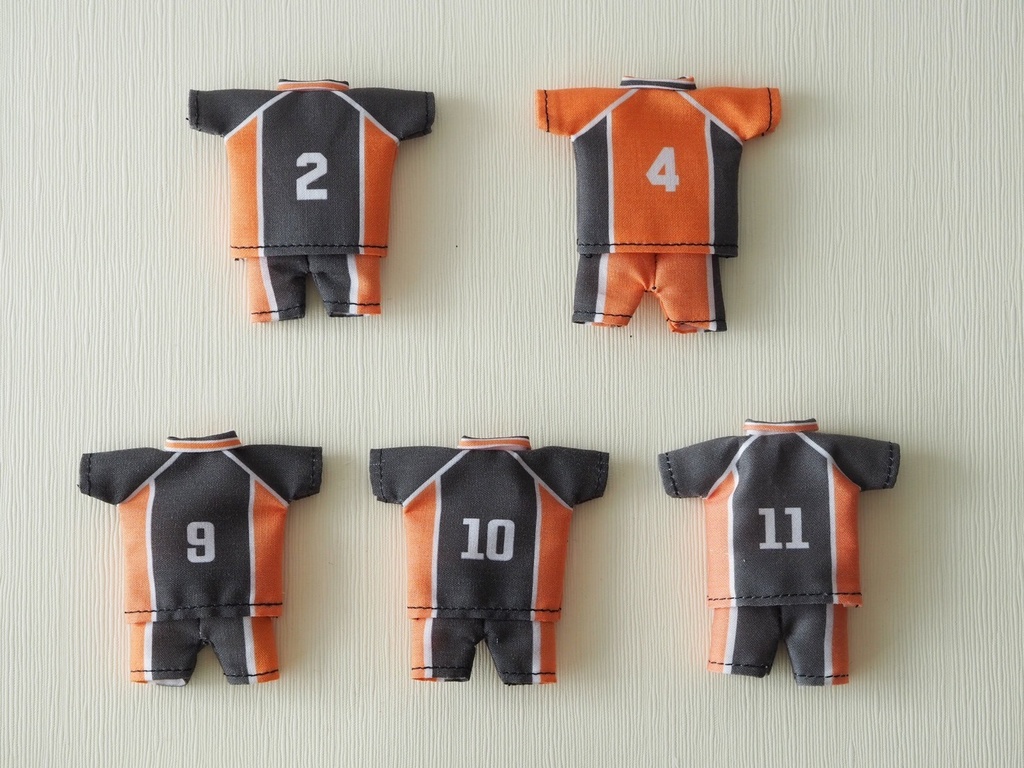 ねんどーる ハイキュー 烏野 ユニフォーム