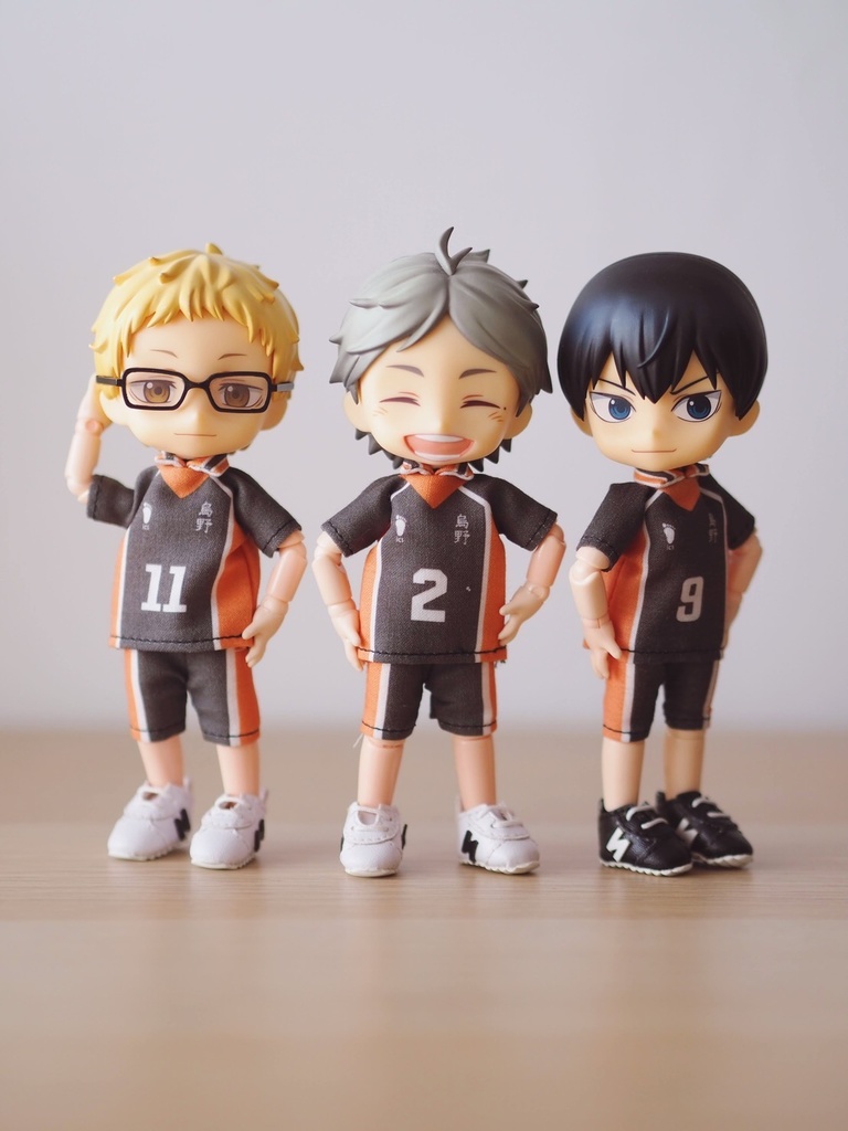 ねんどーる ハイキュー 烏野 ユニフォーム