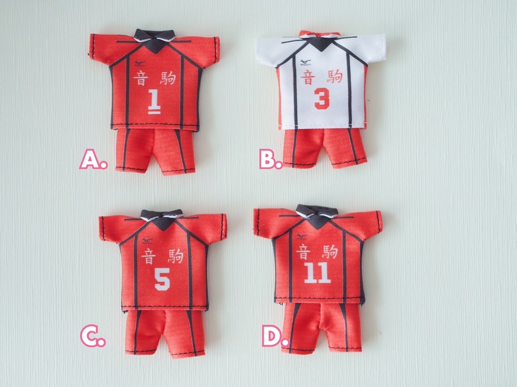 オビツ11 ハイキュー 音駒 ユニフォーム