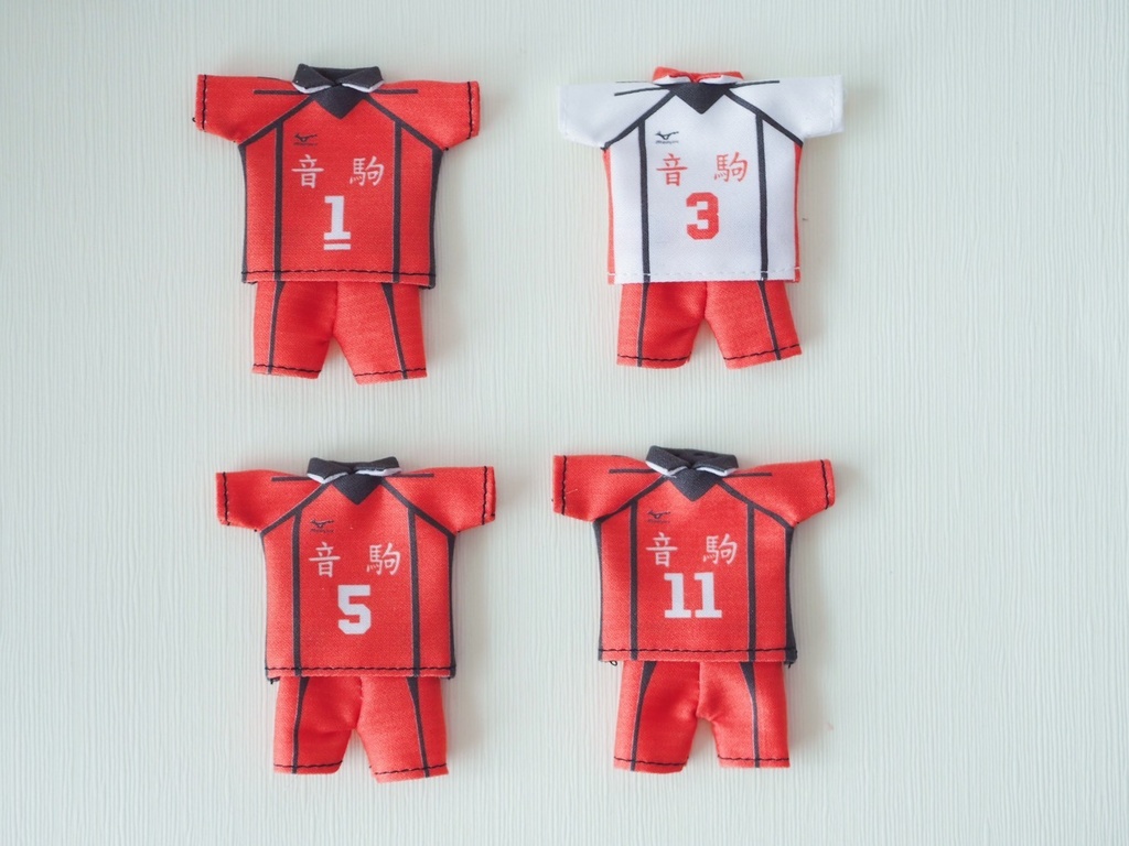 ねんどーる ハイキュー 音駒 ユニフォーム