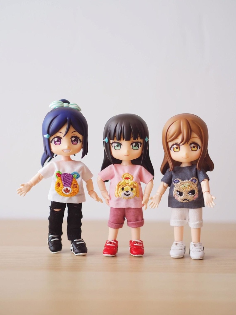 【あつ森】刺繍Tシャツ