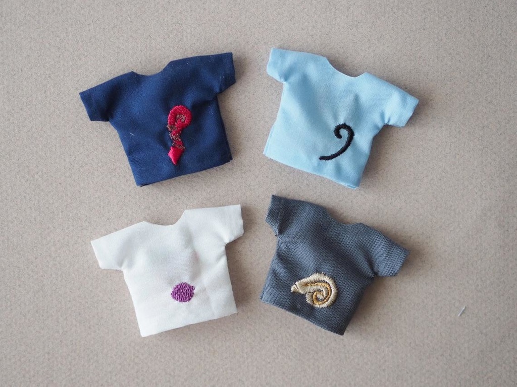 【あつ森】刺繍Tシャツ