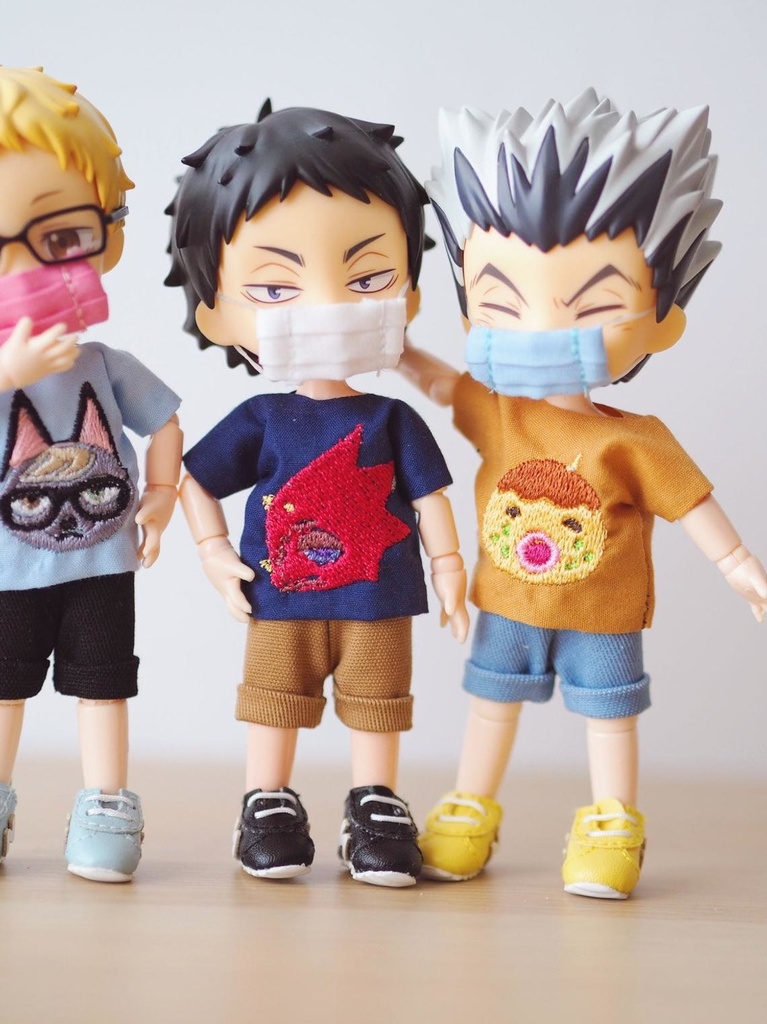 【あつ森】刺繍Tシャツ