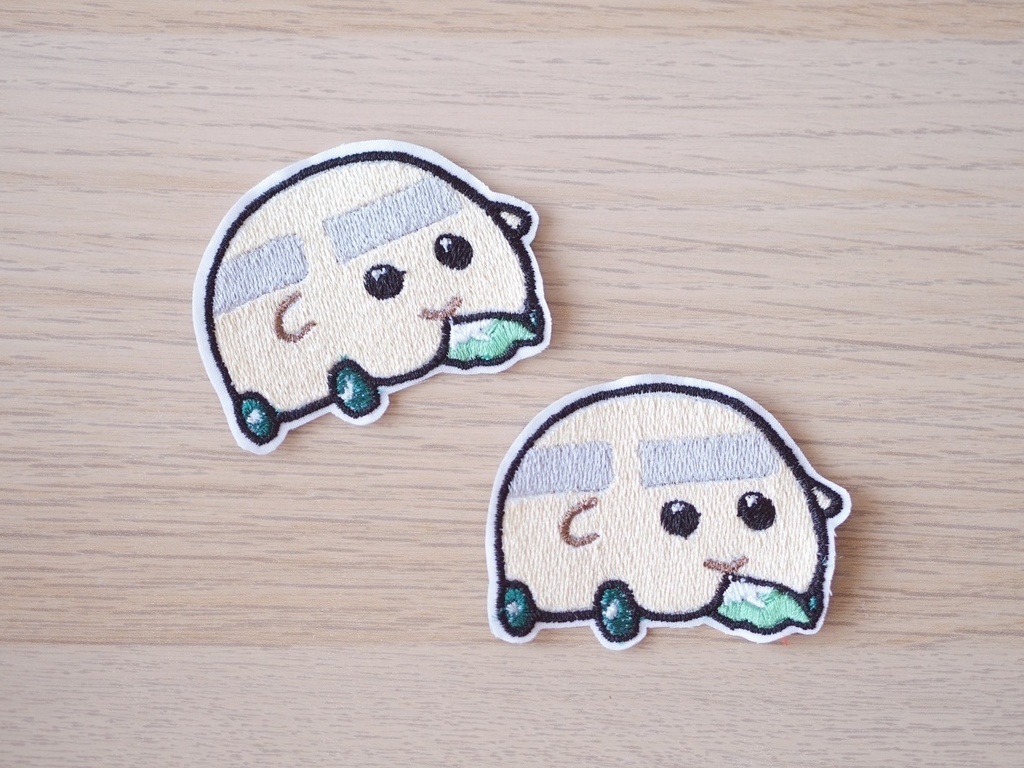 PUI PUI モルカー 刺繍 ワッペン バッジ