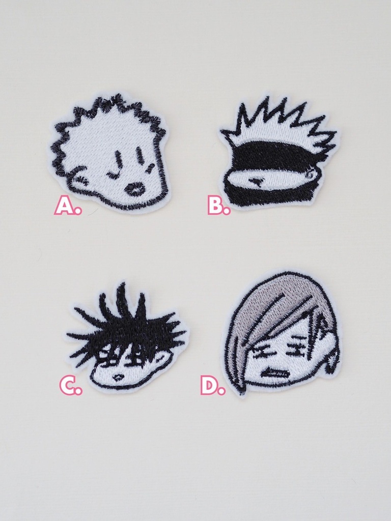 呪術廻戦 刺繍 ワッペン バッジ