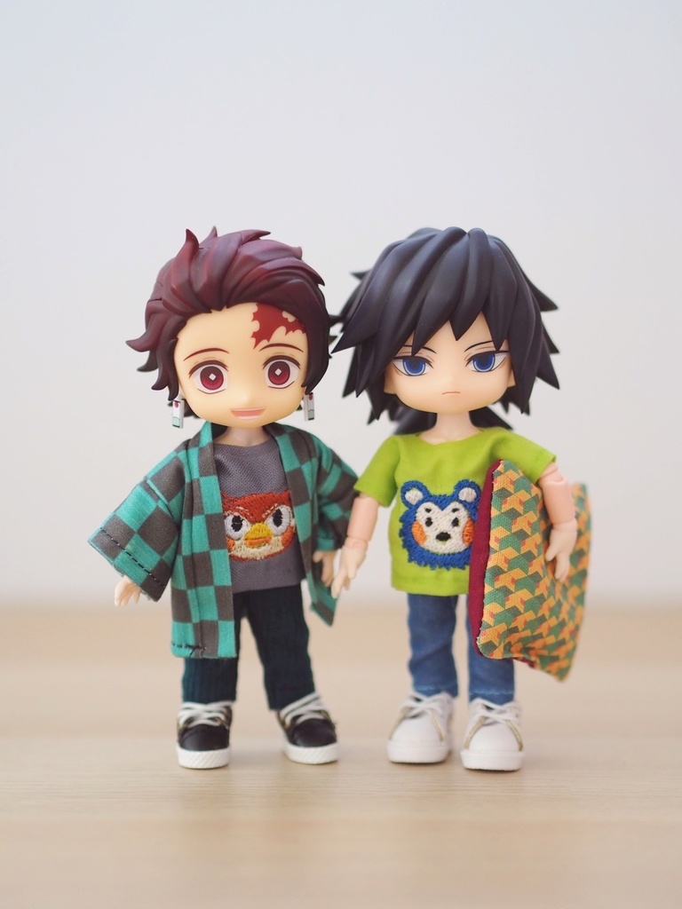 【あつ森】刺繍Tシャツ + パーカー