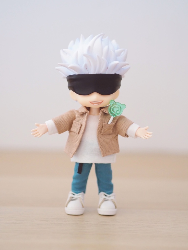 呪術廻戦 五条 衣装セット ねんどろいどどーる / オビツ11 服