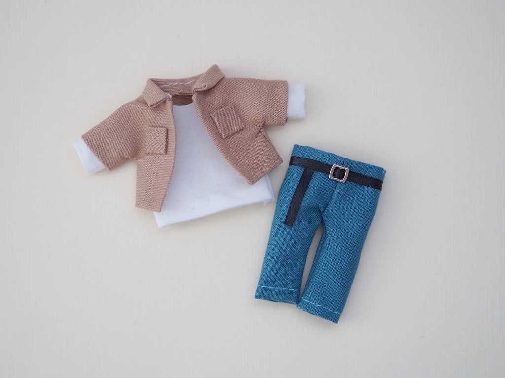 呪術廻戦 五条 衣装セット ねんどろいどどーる / オビツ11 服