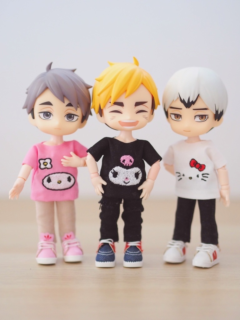 刺繍Tシャツ ねんどろいどどーる オビツ11