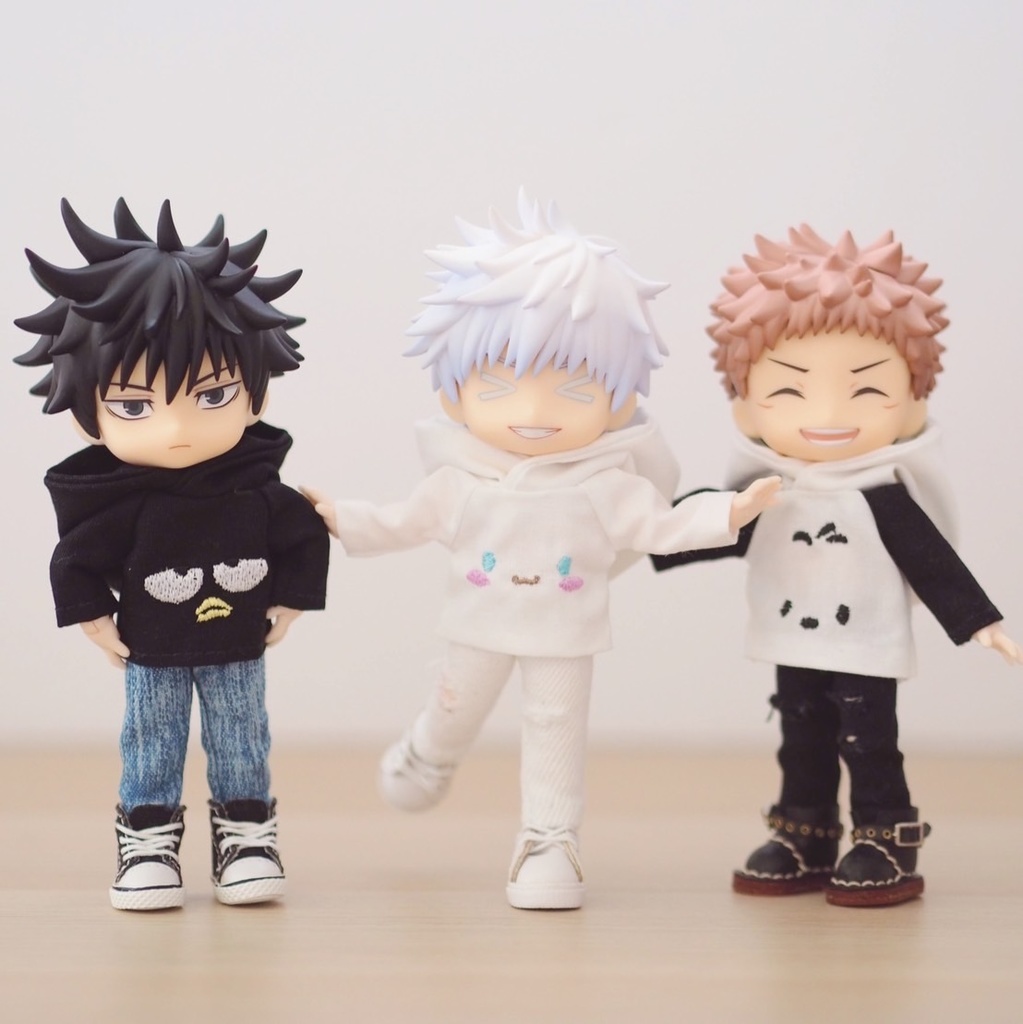 刺繍パーカー ねんどろいどどーる オビツ11