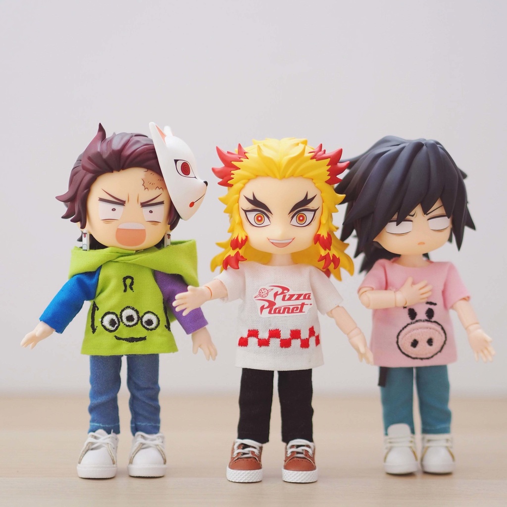 刺繍パーカー 刺繍Tシャツ ねんどろいどどーる オビツ11