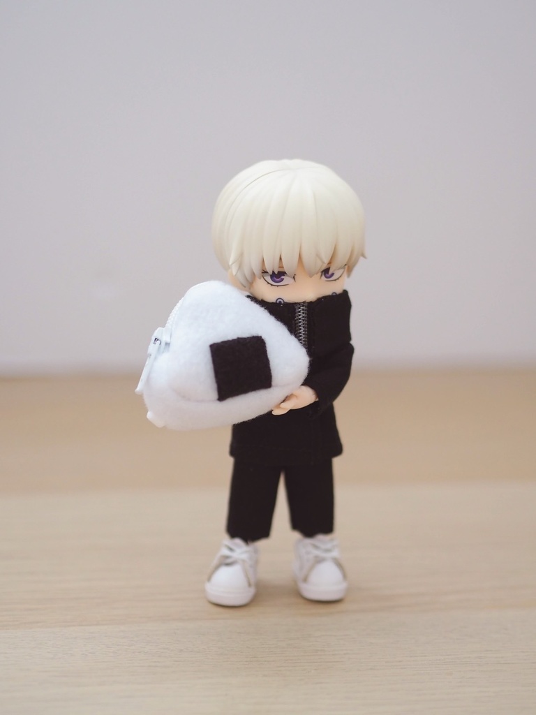 呪術廻戦 狗巻 衣装セット 制服 バックパック ねんどろいどどーる / オビツ11 服