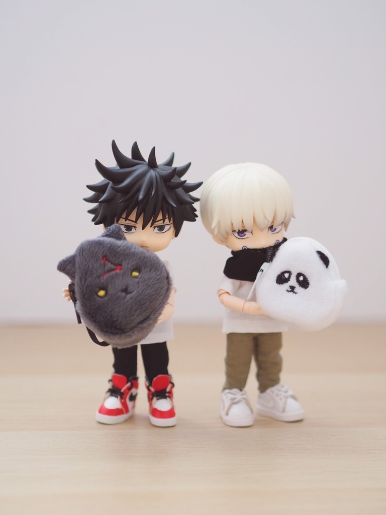 呪術廻戦 狗巻 衣装セット 制服 バックパック ねんどろいどどーる / オビツ11 服