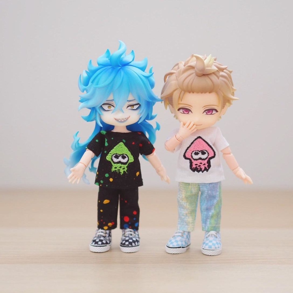 ゲーム 刺繍Tシャツ パンツ ねんどろいどどーる オビツ11