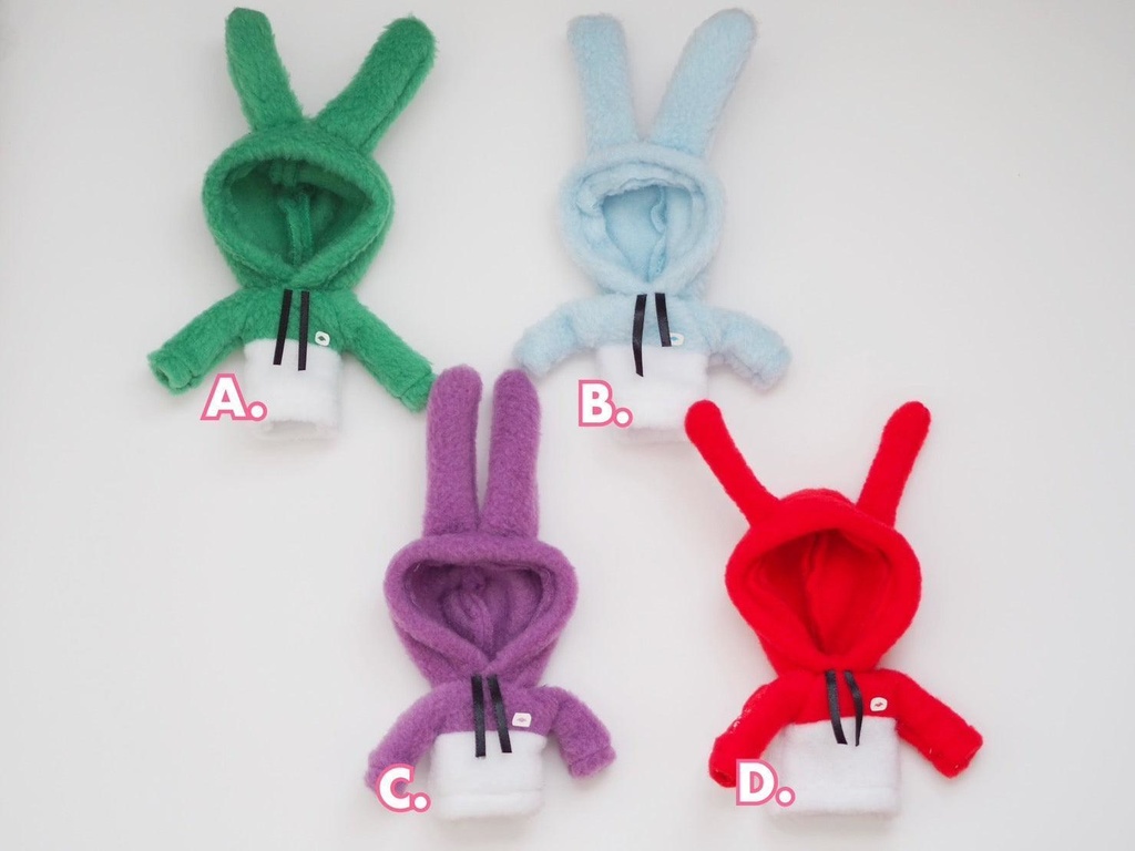 刺繍パーカー ねんどろいどどーる / オビツ11 服