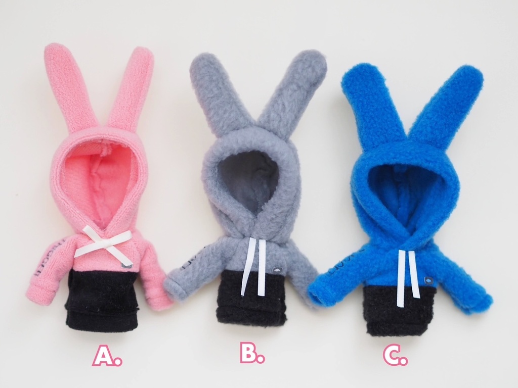 刺繍パーカー ねんどろいどどーる / オビツ11 服