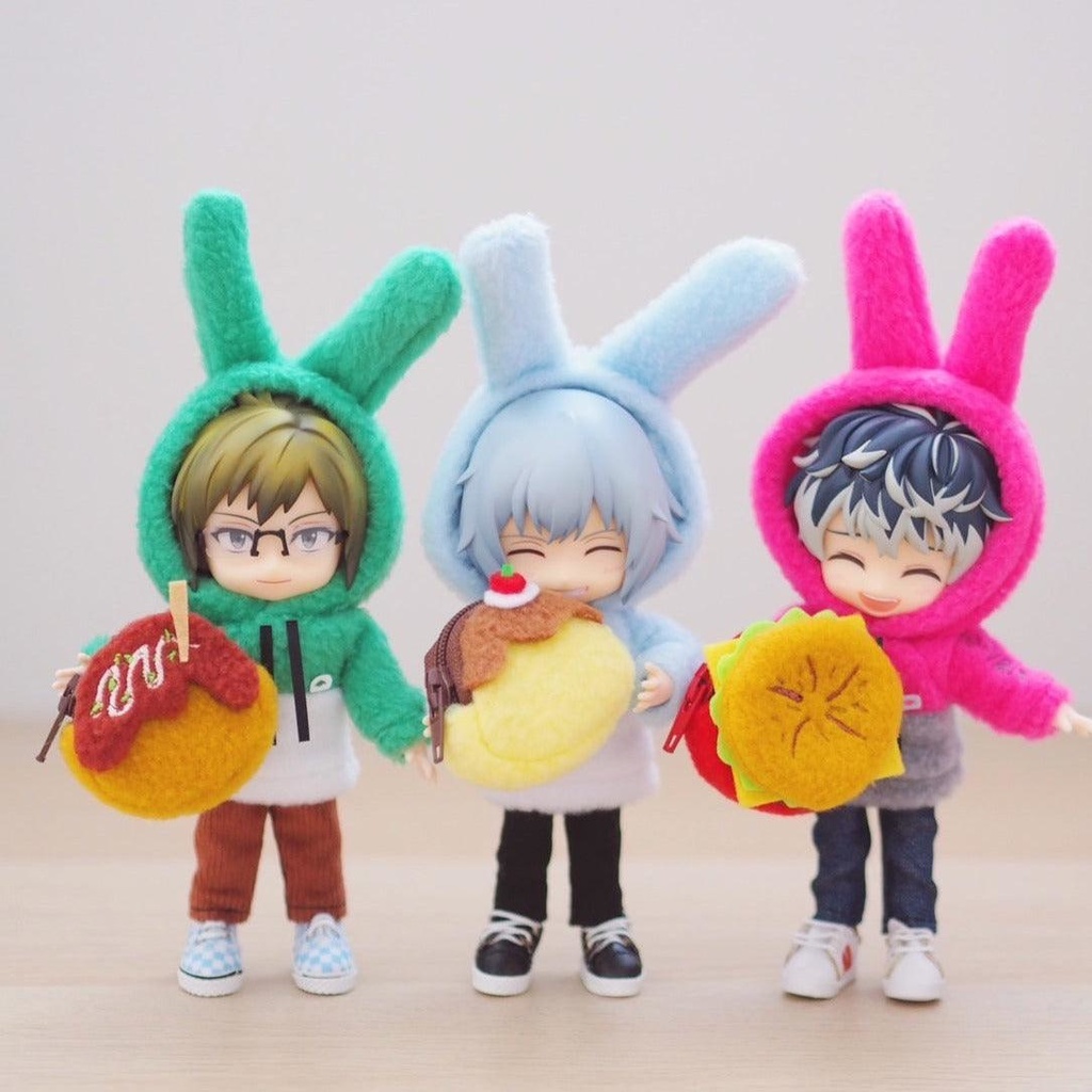 刺繍パーカー ねんどろいどどーる / オビツ11 服