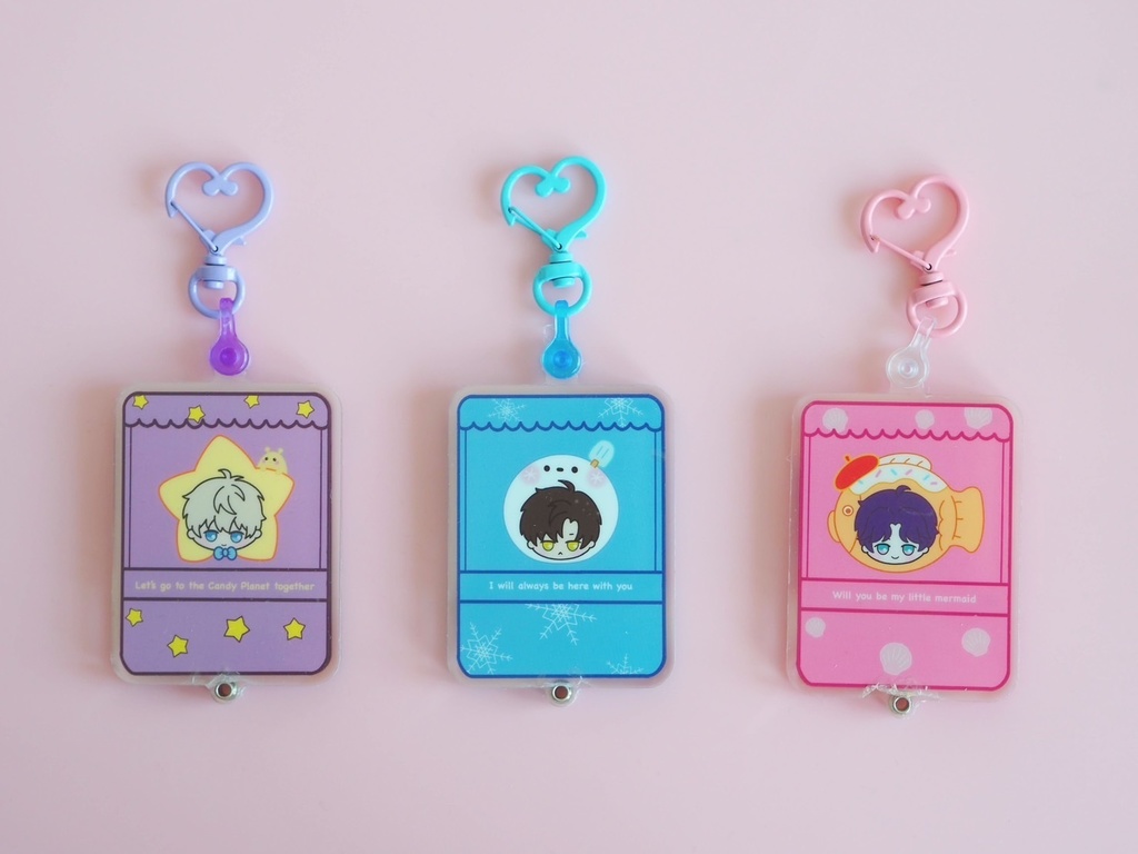 恋と深空 ファンアート シェイカー キーチェーン