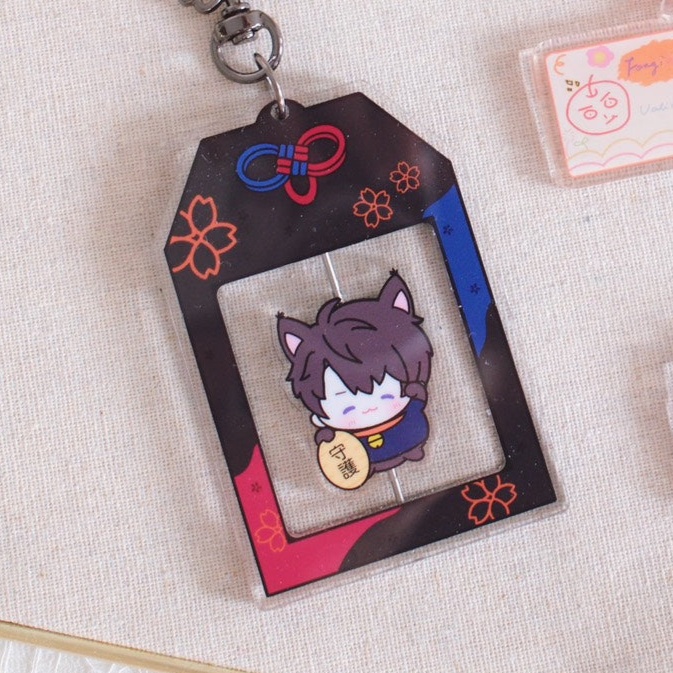 恋と深空 回転式お守りキーホルダー