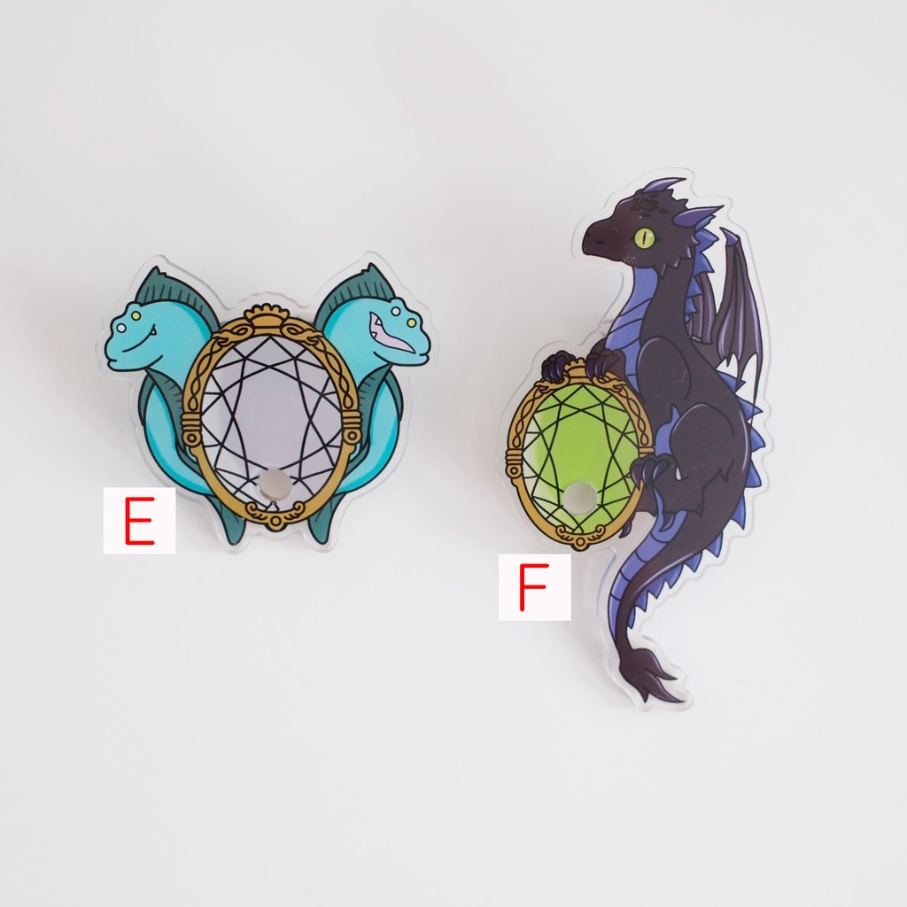 TWST ドラゴン ファンアート キーホルダー