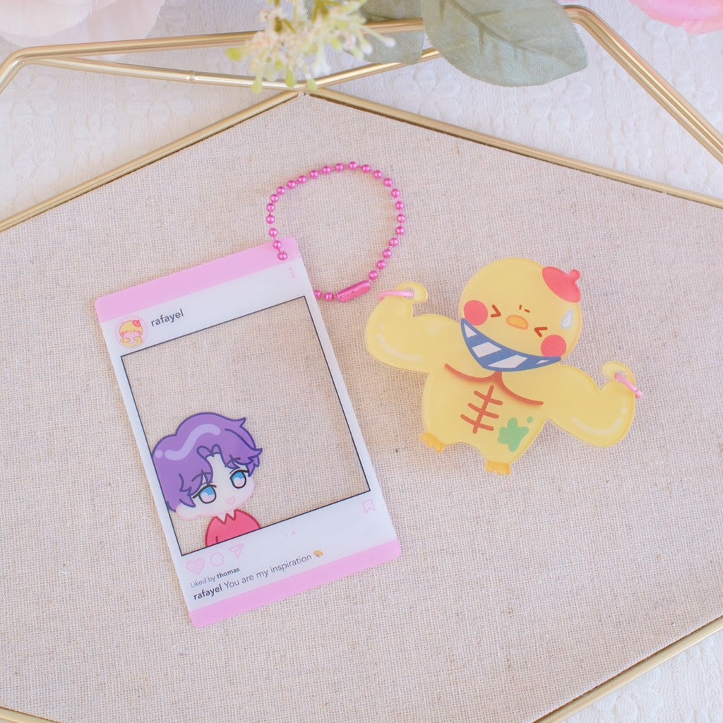 恋と深空 ファンアート フォトカードキーホルダー