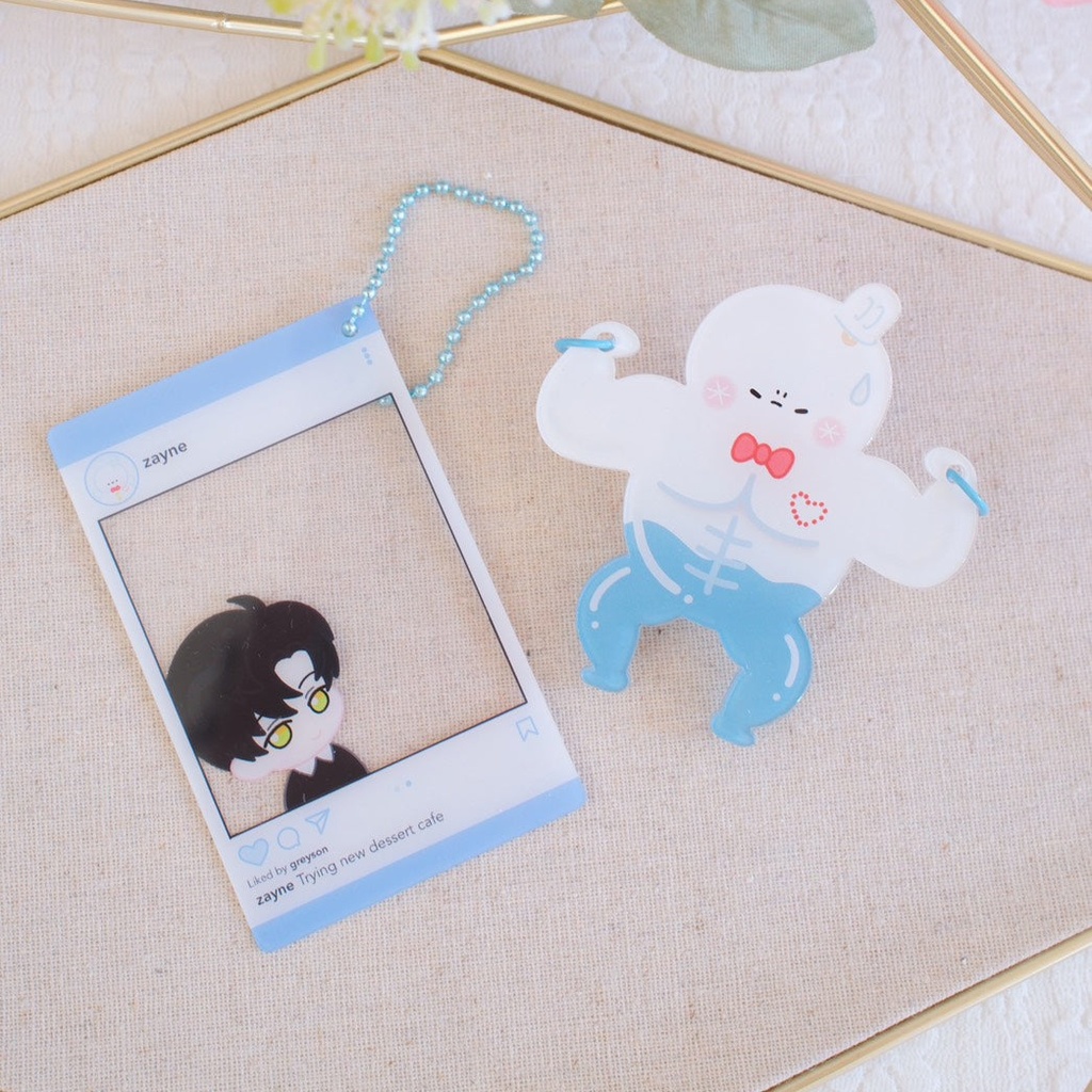 恋と深空 ファンアート フォトカードキーホルダー