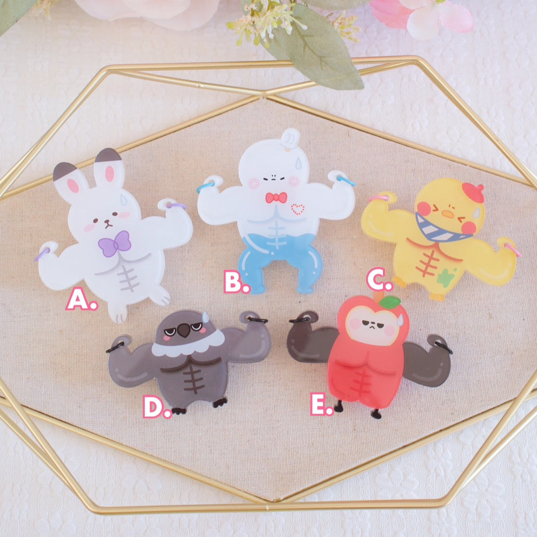 恋と深空 マッスルバッグクリップ