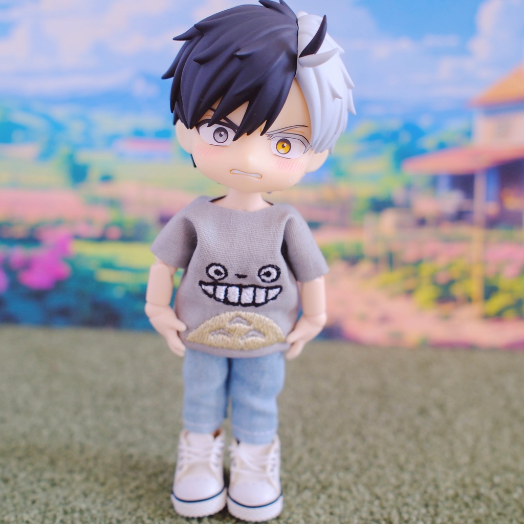 刺繍Tシャツ パーカー ねんどろいどどーる オビツ11