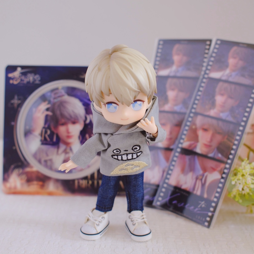 刺繍Tシャツ パーカー ねんどろいどどーる オビツ11