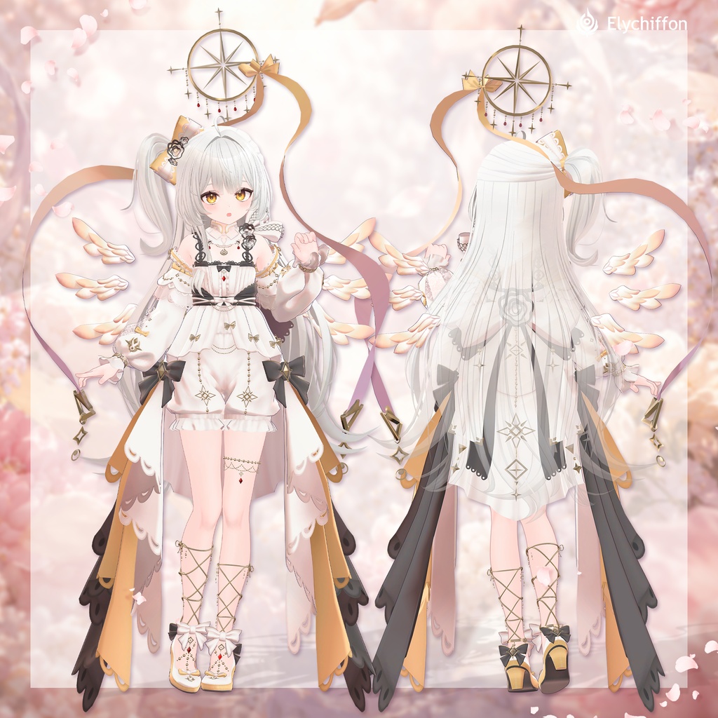 オリジナル3Dモデル「フレア -Flare-」