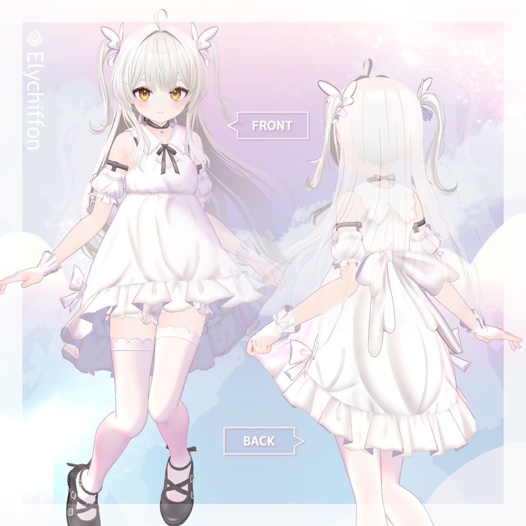 オリジナル3Dモデル「フレア -Flare-」