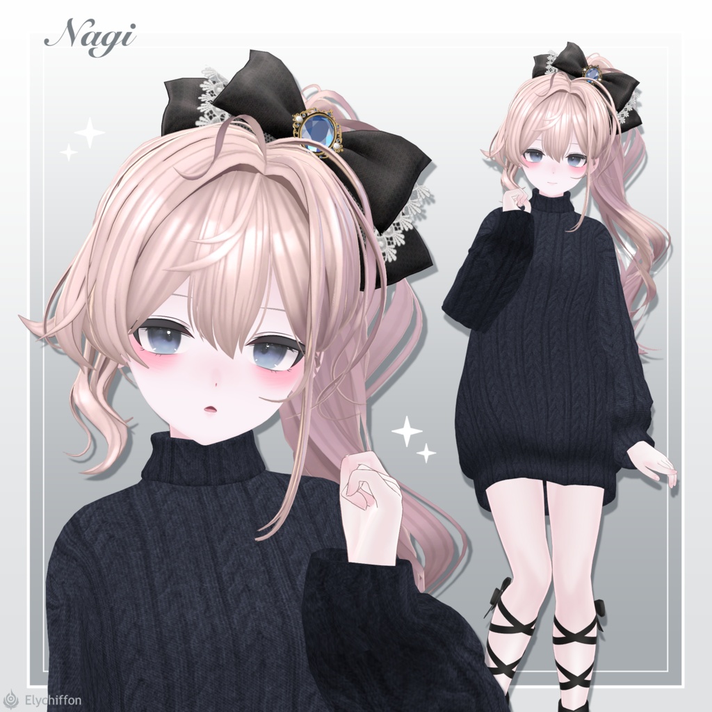 Isabelle Pony【20アバター対応】