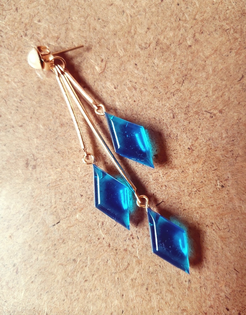 *twst フロイド・ジェイド風 イメージアクセサリー【ホログラム無し】*