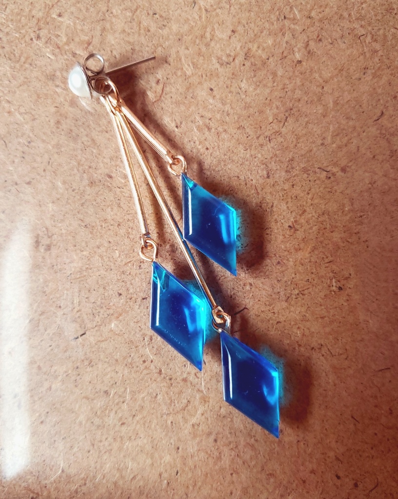 *twst フロイド・ジェイド風 イメージアクセサリー【ホログラム無し】*