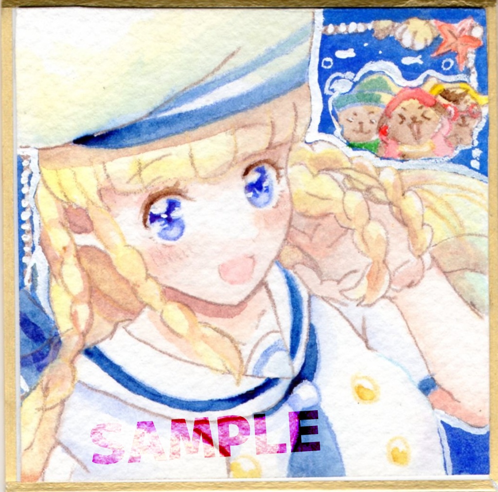 テイルズオブレジェンディア　シャーリィ　色紙（小）