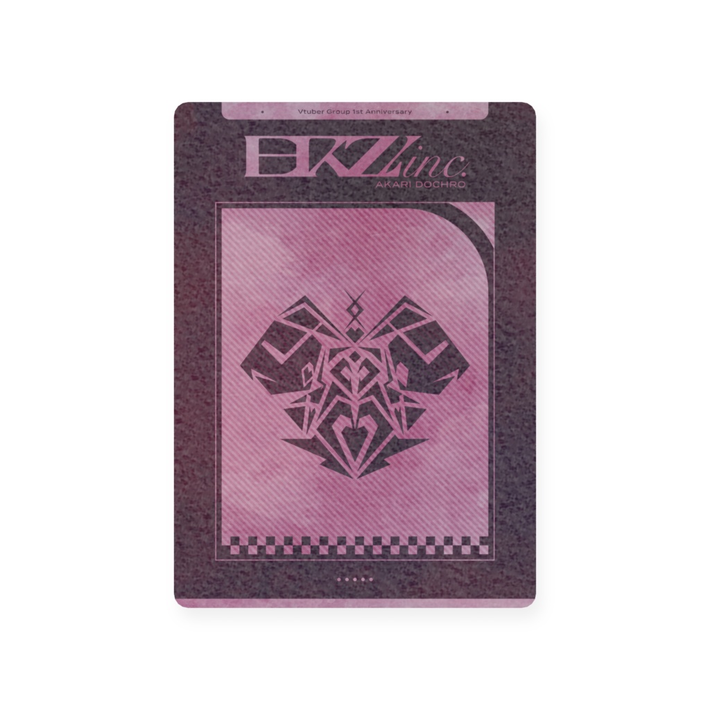 【1周年記念グッズ】チェキ風サインプラカード・全4種【ERZ/inc.】