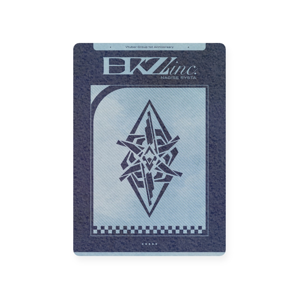 【1周年記念グッズ】チェキ風サインプラカード・全4種【ERZ/inc.】