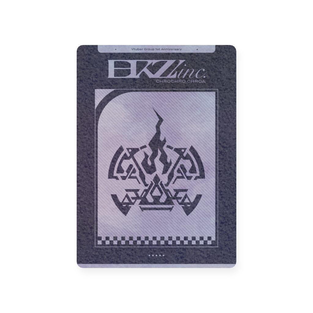 【1周年記念グッズ】チェキ風サインプラカード・全4種【ERZ/inc.】