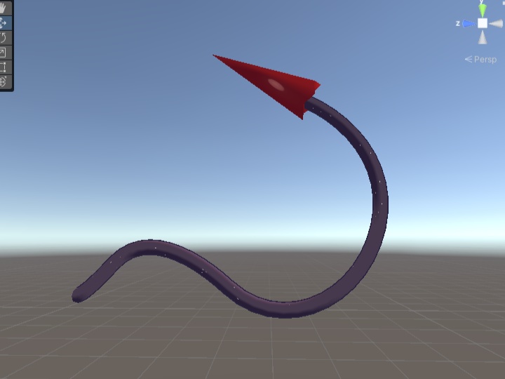 【無料】揺れる! あくまのしっぽ