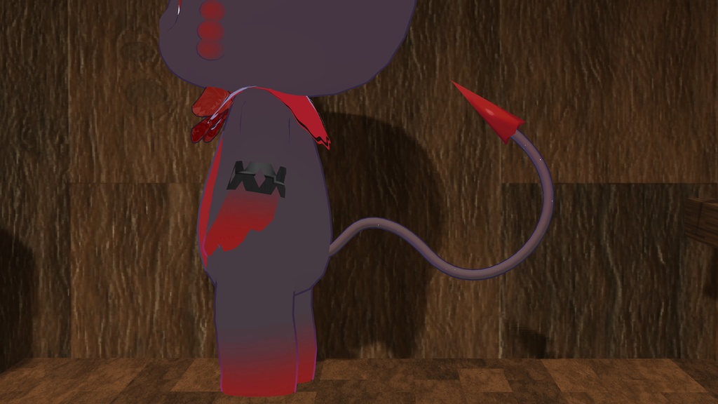 【無料】揺れる! あくまのしっぽ