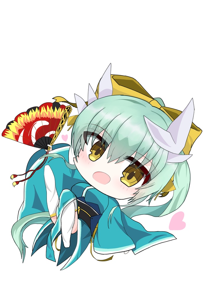 ポニテ清姫 アクリルキーホルダー